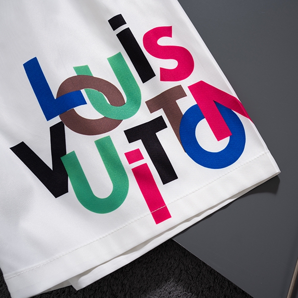 ブランドハーフパンツ素材ディテール